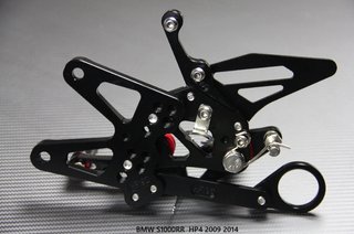 Estriberas retrasadas BMW S1000RR / HP4 2009 2014