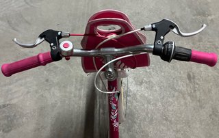 Bicicleta niña rosa con marchas