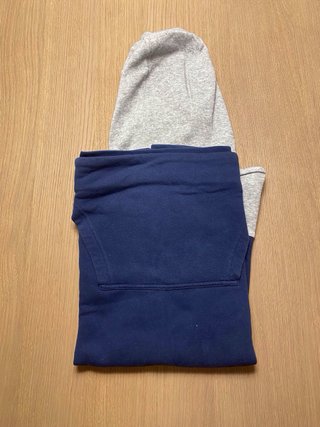 Sudadera Adidas Gris y Azul Talla S/M