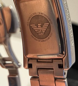 Orologio Emporio Armani Rettangolare