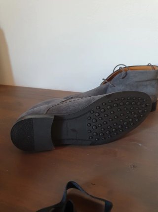 Botines Cortefiel grises ante