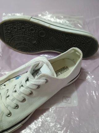 Zapatillas tela Snoopy flores