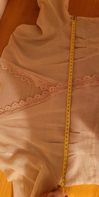 Cardigan  Transparente y guipur