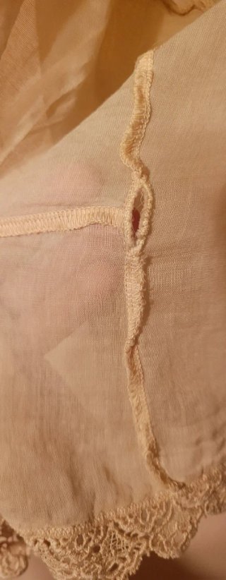 Cardigan  Transparente y guipur