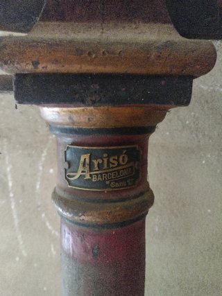Báscula harinera antigua