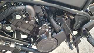 Honda CL 500 Negra y Marrón