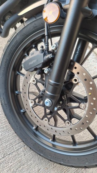 Honda CL 500 Negra y Marrón
