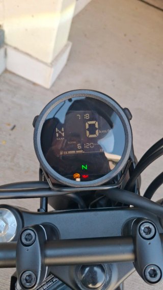 Honda CL 500 Negra y Marrón