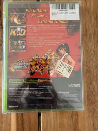 Capcom vs SNK 2 EO Xbox PAL ITA Sellado