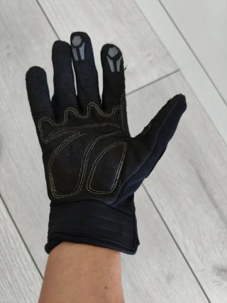 Guantes Moto Verano Negro/Gris
