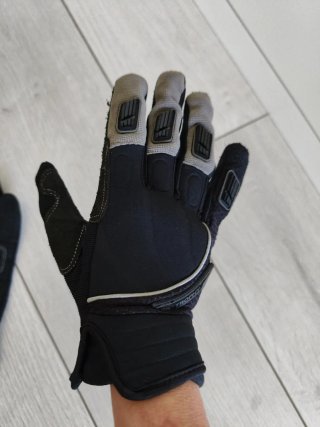 Guantes Moto Verano Negro/Gris