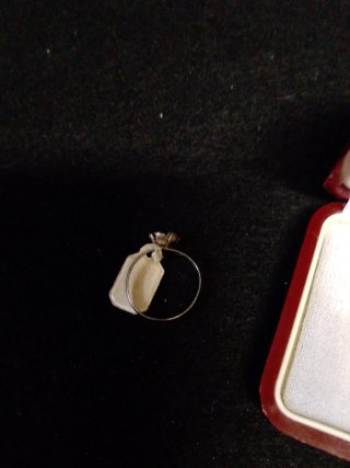 Anillo flor plata con esmeralda