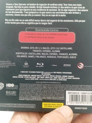 Los Soprano - Primera Temporada Blu-ray