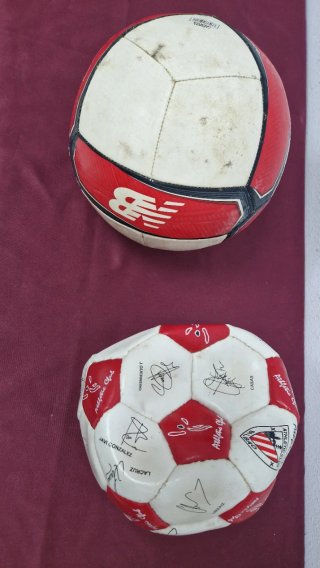 2 balones Athlétic Bilbao