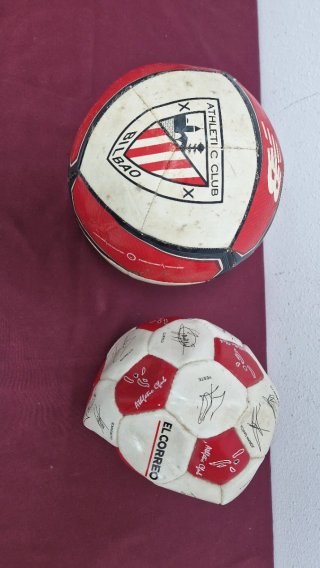 2 balones Athlétic Bilbao