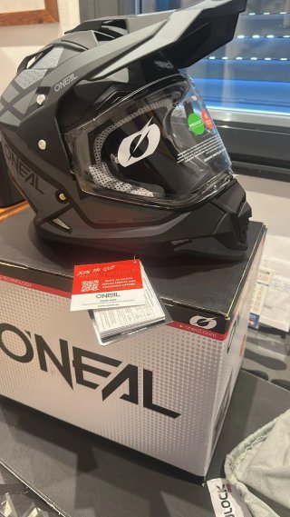 Casco O'Neal Sierra R Talla XL Negro/Gris