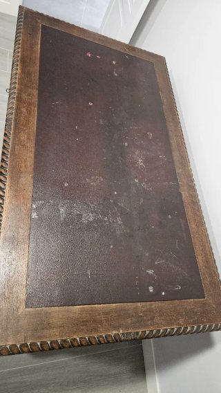 Escritorio de Despacho Antiguo Estilo Renacimiento