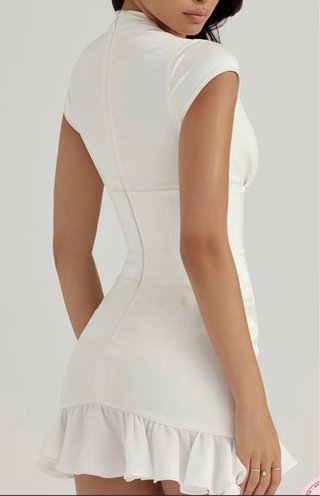 Vestido House of CB blanco