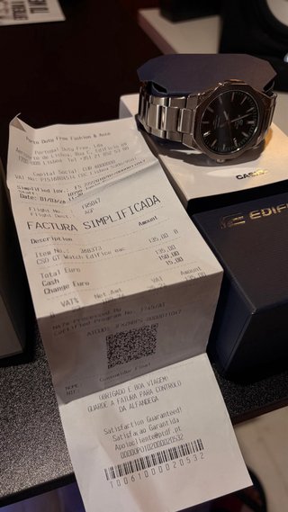 Reloj Casio Edifice Acero Verde