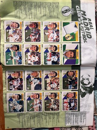 Álbum cromos Liga 91-92 y 92-93 Fútbol 1ª División
