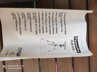 Nivel Láser Powerfix PLW 670