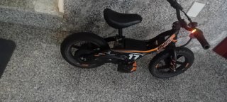 Bicicleta Eléctrica Infantil Naranja