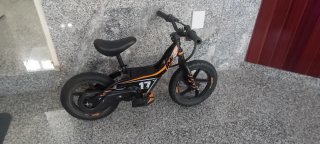 Bicicleta Eléctrica Infantil Naranja