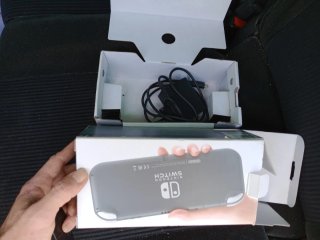 Nintendo Switch Lite Gris y Blanca