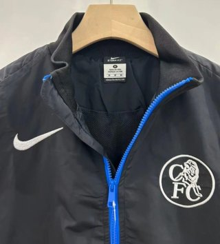 Sudadera Nike Chelsea FC Negra y Azul