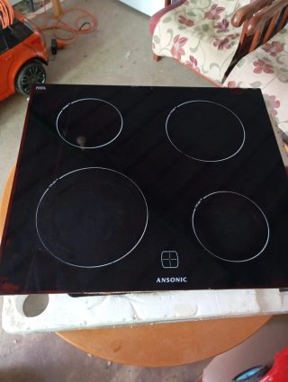 Horno con vitrocerámica
