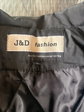 Cazadora J&D fashion Negra y Blanca