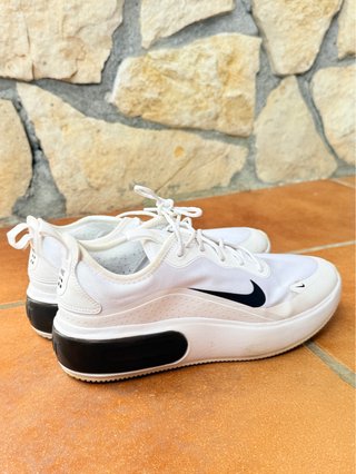 Zapatilla Nike Air Max Mujer Blanca Negra