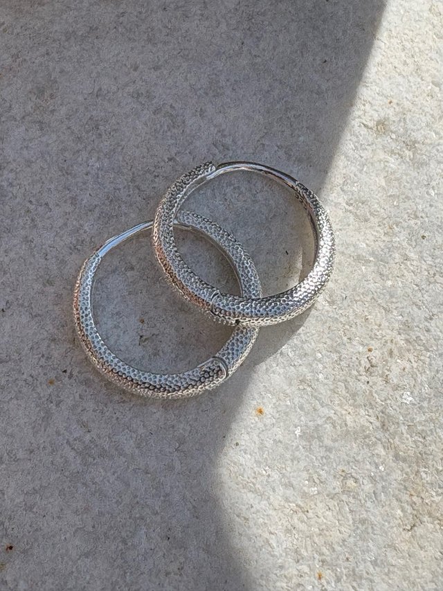 Aros Plata ley 925