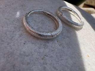 Aros Plata ley 925