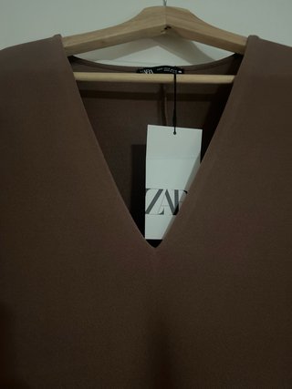 Vestido Zara Mujer Talla M Rosa