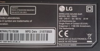Barra de Sonido LG S40Q 300W