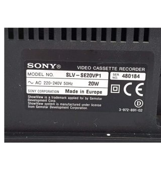 Reproductor VHS Sony SLV-SE40