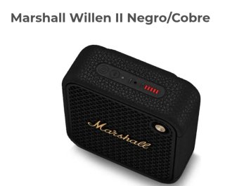 Altavoz Marshall Willen II Negro/Cobre