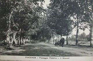 PIACENZA: passeggio pubblico - Il Wauxall