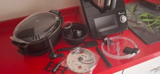 Robot Cocina MasterPRO ALDI Negro