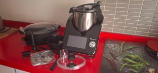 Robot Cocina MasterPRO ALDI Negro