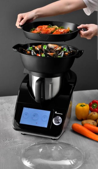 Robot Cocina MasterPRO ALDI Negro