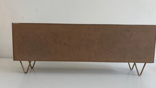 Joyero cajonera pequeña madera diseño hojas