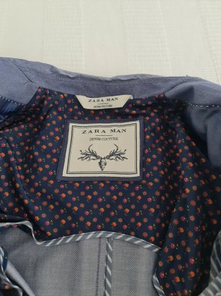 Americana denin para hombre