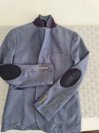 Americana denin para hombre