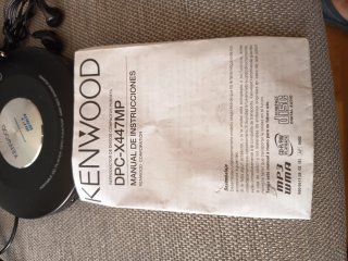 Reproductor CD Kenwood DPC-X447MP MP3 WMA