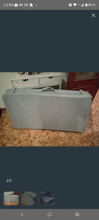 Colchón camper tela