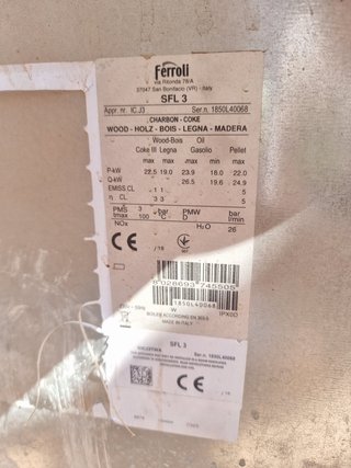 Estufa de pellet Ferroli