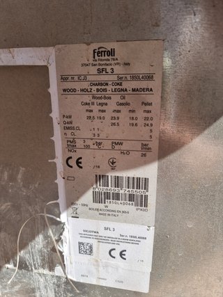 Estufa de pellet Ferroli