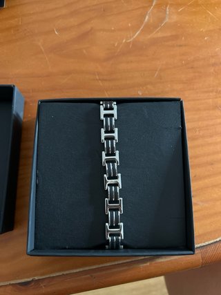 Pulsera Hombre Lotus Style Negra